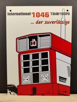 IHC 1046 Werkstattschild 42 x 30 cm